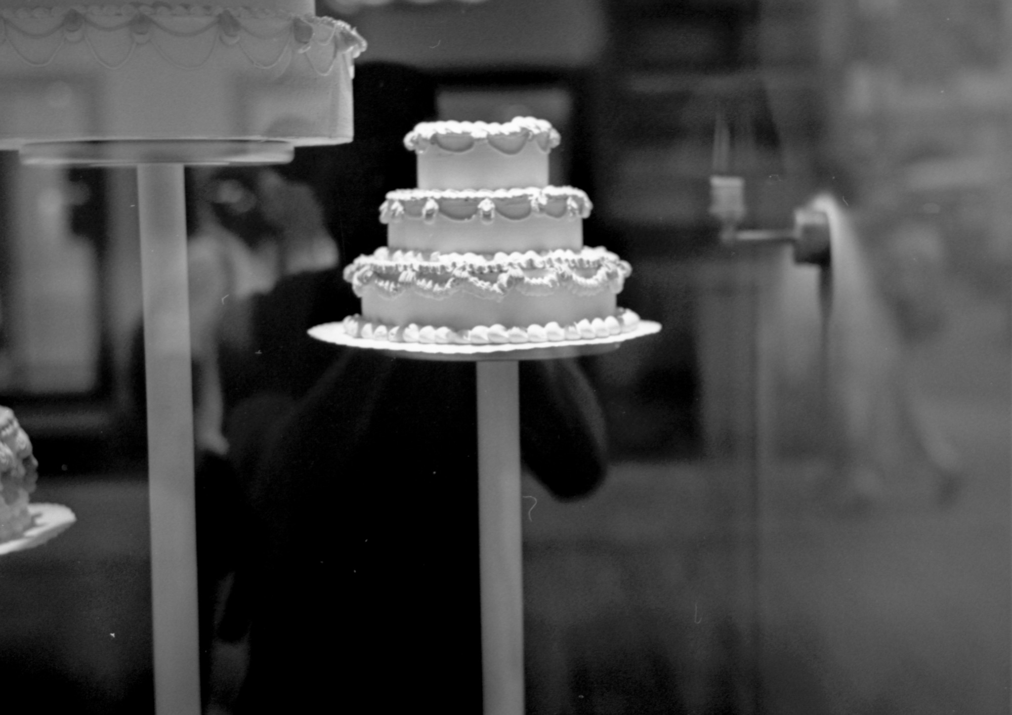 self-portrait with cake